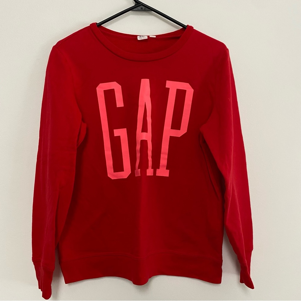 Gap Crewneck Sweatshirt Size Small Red